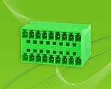 Pluggable Terminal Block with Dual Row Pin Header for Wire to Board Connection