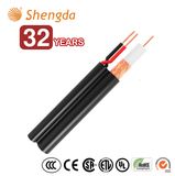 Twisted Rg59+2c Cable Coaxial with Power CCTV Wire