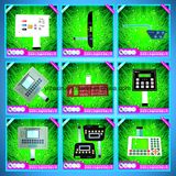 Pet/PC Material Metal Dome Embossed on off Membrane Switch/Keboard