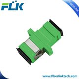 Sc APC Singlemode Fiber Optical Adapter