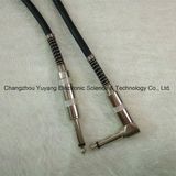 6.35 Plug to 6.35 Right Angle AV Cable