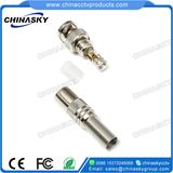 50ohm Male CCTV Solderless BNC Connector with Long Boot (CT5046-1)