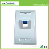 Best Price Single Port 120 Angled Faceplate Information Outlet