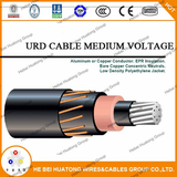 UL Listed Al/XLPE/PVC1000 Kcmil Urd Power Cable Mv105