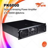 Hot Sale 1800W X 2 Pk6000 High Power Professional Power Amplifier