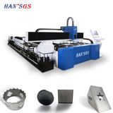 CNC Fiber Laser Metal Tube Cutting Machine for Square/Round Pipe