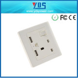 3 Pin USB Wall Sockets Electrical USB Outlets