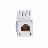 Cat3 Rj11 Telephone UTP 90 Degree Keystone Jack