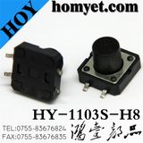 High Quality Tact Switch with 8mm High 4pin (DIP)