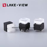 Silent LED Pushbutton Switch for Instrumentation and Communication Equipments