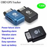 Easy Operation Obdii Car GPS Tracker with Vibration Alarm T206