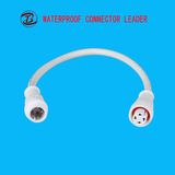 White Extension Wire LED 2 Pin 3 Pin Waterproof Connector