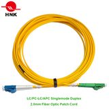 LC/PC to LC/APC Singlemode Duplex 2.0mm Fiber Optic Patch Cable