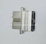 LC/Sc Duplex Hybrid Fiber Optic Adapter