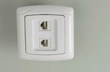 Phone Socket with CE Certificate Double 7134