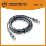 Indoor UTP Cat5 Patch Cord/Patch Cable LAN Cable Network Cable with RJ45 Connector Grey Color