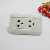 South American Electrical Electric Two Gang Socket Outlet
