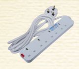 13A Plug 4 Way Universal Multi Adaptor Without Switch