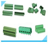 5.08mm Pitch PCB Mount Green Screw Terminal Block Pluggable