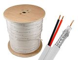 RG6 Siamese Power and Video Combo Cable for CCTV Surveillance