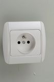CE Approved French Socket Outlet Without Protection