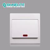 British Standard Plastic Plate 20A Switch with Ce OEM