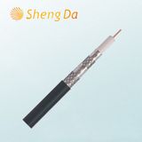 Flexible Digital Satellite RG6 Quad Shield Coaxial Cable and Wire