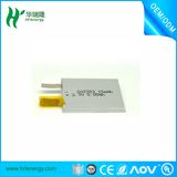 China 2mm Thickness Small Curved Lithium Polymer Battery 201030