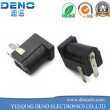Female PCB Mount Black 5.5mm X 2.1mm DC Power Supply Jack Socket
