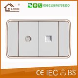 110V American Design Wall Electric Satellite Computer Socket