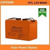 Cspower 12V75ah Lead Acid Battery for Solar Power Storage