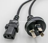 SAA Approval 3pin 10A 250V Australian Extension Cord SAA Power Cord 3X0.75 3X1.0
