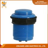 Electrical 27.4mm Push Button Switch Blue Pbs-010