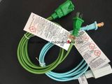 Solid Color Twist Braided Fabric Cable Wire Electric Nylon Cord