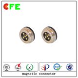 Round Magnetic Pogo Pin Connector in Waterproof Connector