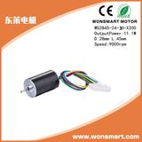 10000rpm 100W Brushless DC Motor DC Electric Car Motor 48V