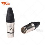 XLR Audio Adapter 3 Pin Male Female Microphone Cable Connector