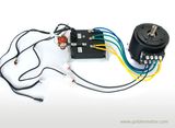 CE Approved Electric Car Motor 48V 10kw, Fan Cooling/Liquid Cooling
