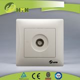 Switch Socket Supplier EU Standard V125 1 Gang TV Socket