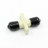 St Multimode Simplex Plastic Fiber Optic Adapter