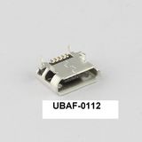 Micro USB Receptacle of 5pin DIP Type