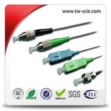 LC Om3 50/125um Duplex Fiber Optic Patch Cord with Aqua Color