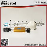 Dual Band 900/2100MHz Signal Repeater Hot New 2g 3G Signal Booster for Mobile From China