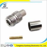 N Male Straight Clamp Type for Rg213 Cable