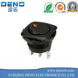 25A LED Illuminated Round Rocker Switches for Car