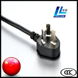 Chinese Power Cord Plug Three Pins with 60227IEC 52/53 6A/10A