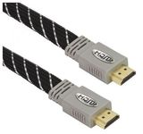 Nylon Braided 24k Gold Plated HDMI Cable 3D Support HDMI 2.0