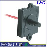 Electrical Power 5 Way Control Selector Micro Rotary Switch with Wire