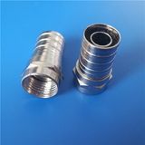 Zinc Coated Nickel F Connector (B-012)