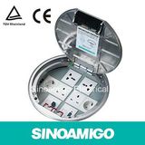 Scss Structured Cabling System Low Voltage System Output Floor Connector Socket Boxes Suitable for Carpet